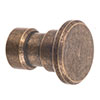 Morland Wall Hook in Antiqued Brass