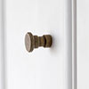 Morland Wall Hook in Antiqued Brass