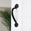 Stoke Tye Door Pull in Matt Black