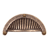 Cook's Drawer Pull in Antiqued Brass