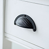 Cook's Drawer Pull in Matt Black