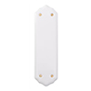 Porcelain Finger Plate in White