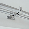 38/20mm Double Pole Centre Bracket in Mercury