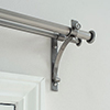 20/12mm Double Pole Standard Bracket in Polished