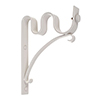 38/20mm Double Pole Standard Bracket in Clay