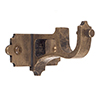 19mm Brass Centre Bracket in Antiqued Brass