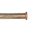 19mm Brass Button Finial in Antiqued Brass