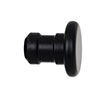 25mm Button Finial in Matt Black