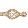 25mm Cage & Ball Finial in Old Ivory