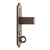 19mm Brass Recess Bracket in Antiqued Brass