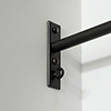 12mm Chapel Recess Bracket in Matt Black