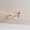 20mm Chapel Extended Centre Bracket in Old Ivory