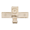 20mm Chapel Extended Centre Bracket in Old Ivory