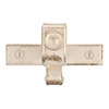 20mm Chapel Extended Centre Bracket in Old Ivory