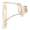 25mm Chapel Extended Standard Bracket in Old Ivory