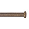 12mm Button Finial in Antiqued Brass