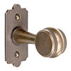 Utility Rail Kit 1M in Antiqued Brass