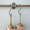 Utility Rail Kit 1M in Antiqued Brass