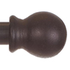 20mm Cannonball Finial in Beeswax