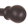 20mm Cannonball Finial in Beeswax