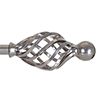20mm Cage & Ball Finial in Mercury