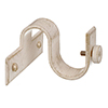 25mm Chapel Centre Bracket in Old Ivory