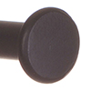 12mm Button Finial in Matt Black