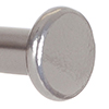 12mm Button Finial in Mercury