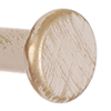 12mm Button Finial in Old Ivory