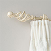 12mm Cage & Ball Finial in Old Ivory
