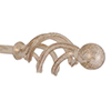 12mm Cage & Ball Finial in Old Ivory