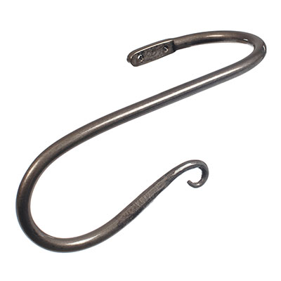 Large Shepherd's Crook Holdback (Left Side) in Polished