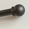 38mm Cannonball Finial in Beeswax