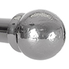 38mm Cannonball Finial in Mercury