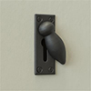 Heritage Escutcheon Plate in Matt Black