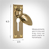 Heritage Escutcheon Plate in Polished Brass