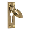 Heritage Escutcheon Plate in Polished Brass