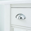 Schoolhouse Drawer and Cupboard Pull in Nickel