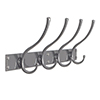 Chandler Coat Hook Rack in Polished