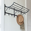 Wendle Luggage Rack in Matt Black