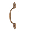 Gilby Drawer Pull in Antiqued Brass