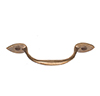 Gilby Drawer Pull in Antiqued Brass