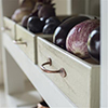 Gilby Drawer Pull in Heritage Copper