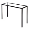 Cromer Console Table in Matt Black