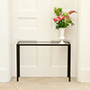 Cromer Console Table in Matt Black