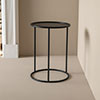 Small Ashbury Table in Matt Black