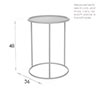 Small Ashbury Table in Stone