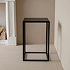 Small Linton Table in Matt Black
