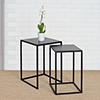 Linton Tables in Matt Black