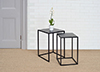 Linton Tables in Matt Black